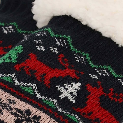 Dames Huissokken Kerst Rendier (detail)