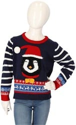 Kersttrui Kind Pinguin