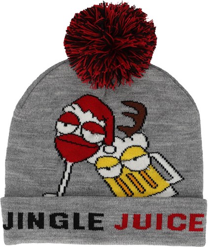 Kerst Beanie Jingle Juice met LED