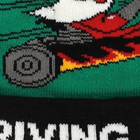 Kerst Beanie Driving Home met LED (detail)