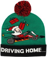 Kerst Beanie Driving Home met LED
