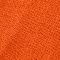 Sjaal Gebreid Oranje (detail)