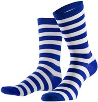 Sokken Blauw/Wit Gestreept