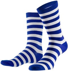 Sokken Blauw/Wit Gestreept