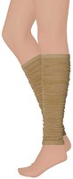 Beenwarmers Lurex Goud
