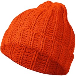 Gebreide Muts Neon Oranje