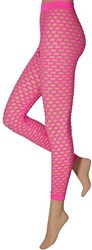 Legging met Gaten Neon Pink Luxe (Naadloos)