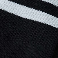 Cheerleader Sokken Zwart/Wit (materiaal)