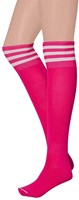 Cheerleader Sokken Pink/Wit