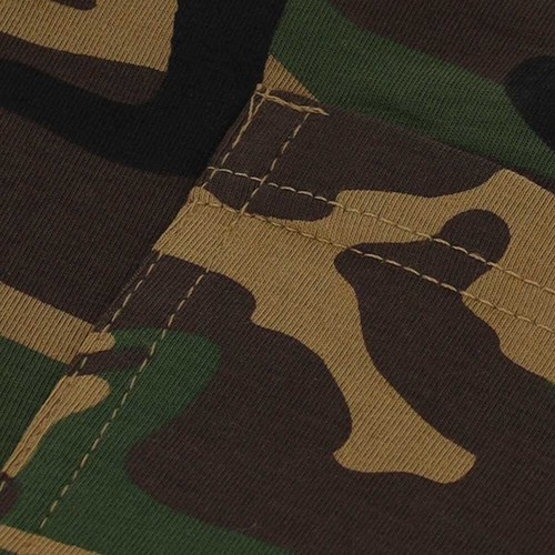 Camouflage Hotpants voor dames (materiaal)