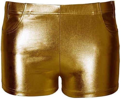 Gouden Hotpants met Zakken