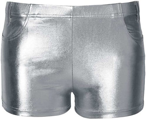 Zilveren Hotpants met Zakken