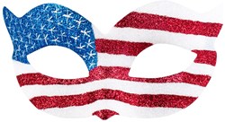Oogmasker Amerika USA Luxe