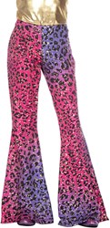 Kinder Hippie Broek Panter Paars-Pink