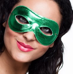 Domino Metallic Groen