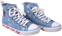 Dames Tiroler Trachten Sneaker Herzschlag