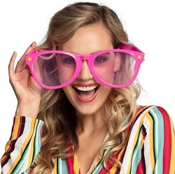 Jumbo Party Bril Roze