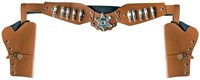 Holster Cowboy Dubbel Bruin (volwassenen) (product)