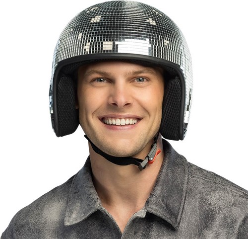 Discobal Helm Zilver