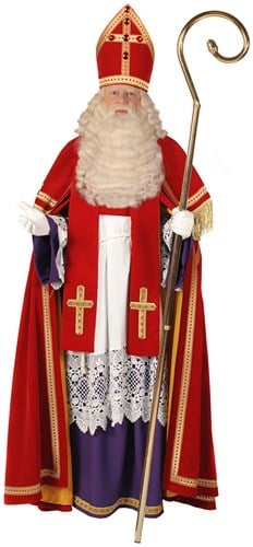 Sinterklaas Kostuum TV Bram Fluweel