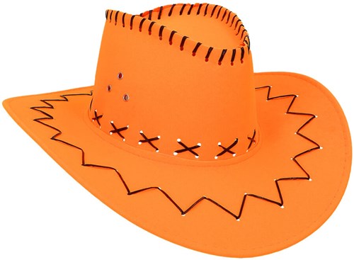 Cowboyhoed Savanne Neon Oranje (product)