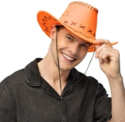 Cowboyhoed Savanne Neon Oranje