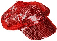 Disco Pet Pailletten Rood