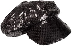Disco Pet Pailletten Zwart