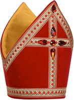 Kokermijter Fluweel Bram Luxe Rood 