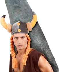 Vikinghelm Wicki (met vlechten)