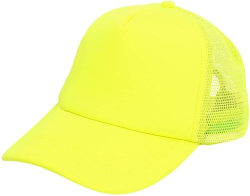 Trucker Pet Neon Geel