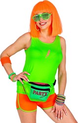 Dames Hemdje Neon Groen (Tanktop)
