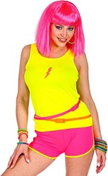 Dames Hemdje Neon Geel (Tanktop)