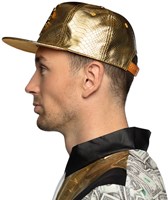 Gouden Pet met Dollar (zijkant)