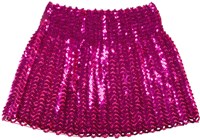 Mini Rokje Pailletten Pink voor dames (voorbeeld)