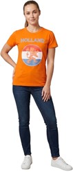 Oranje Shirt Holland Dames