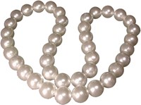 Parelketting Groot Wit