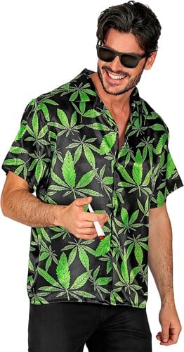 Reggae Blouse Cannabis voor heren