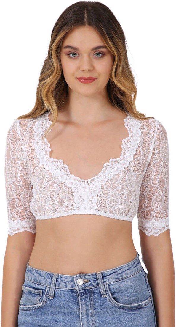 Marjo Klederdracht Dirndlblouse NADINE-KOSIRA offwhite - bestellen