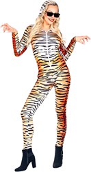 Catsuit Tijger voor dames