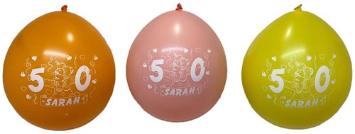 Ballonnen 8st Sarah