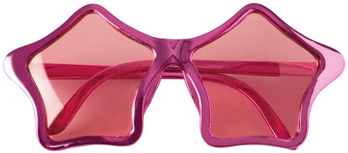 Bril Disco Stars Roze (product)
