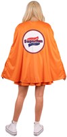 Dameskostuum Superfan Oranje (achterkant)
