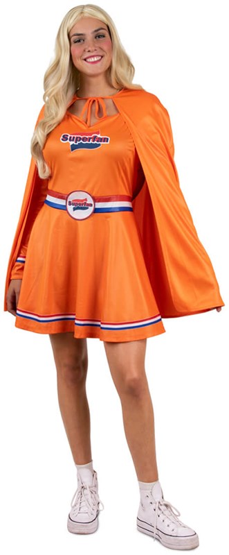 Dameskostuum Superfan Oranje