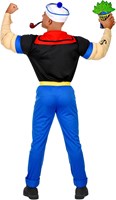 Herenkostuum Popeye (achterkant)