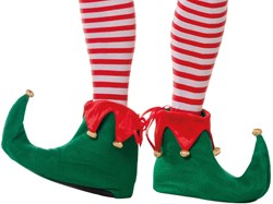 Elf Overschoenen Groen-Rood