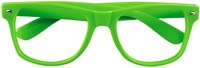 Feestbril Neon Groen (product)