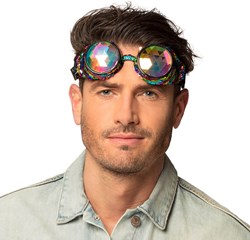 Festival Bril Regenboog Pailletten Caleidoscoop