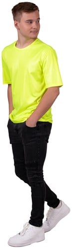 T-Shirt Heren Neon Geel