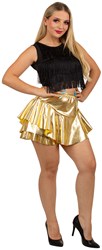 Gouden Skort Metallic